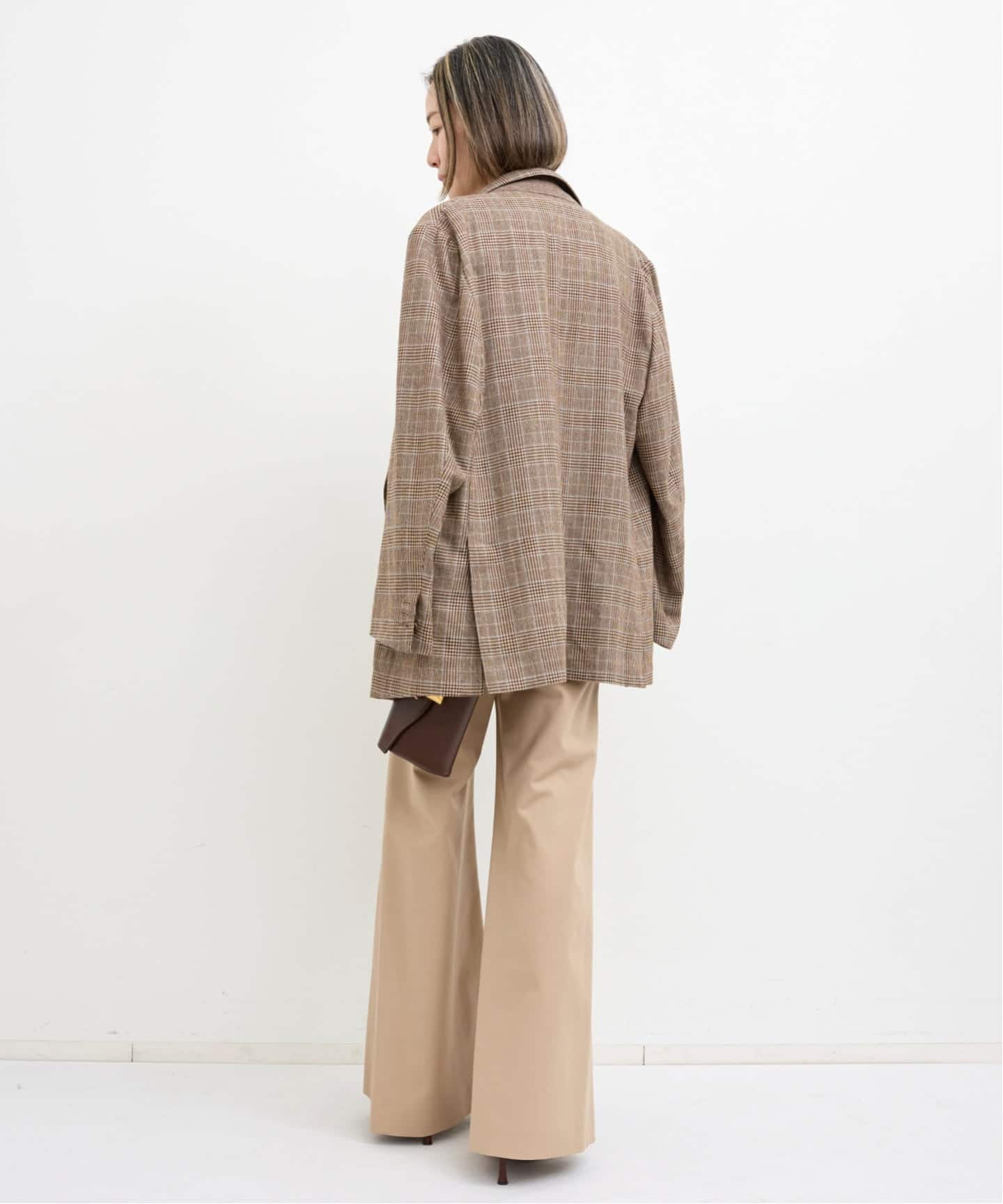 COUTURE D'ADAM/クチュールドアダム】 ITALIAN TWEED DOUBLE JACKET
