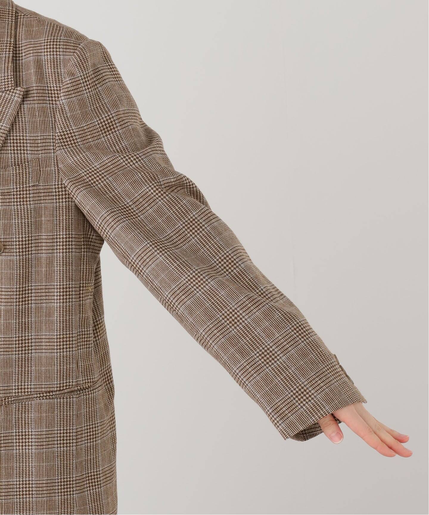 COUTURE D'ADAM/クチュールドアダム】 ITALIAN TWEED DOUBLE JACKET