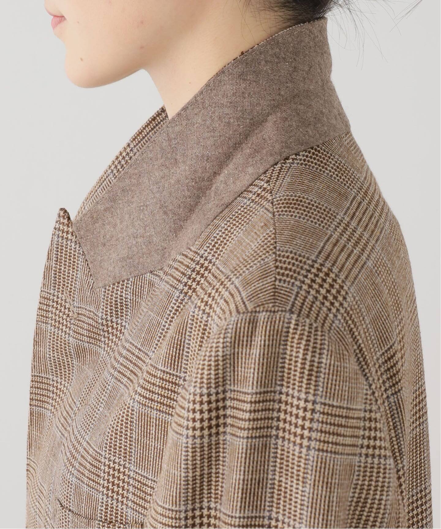 COUTURE D'ADAM/クチュールドアダム】 ITALIAN TWEED DOUBLE JACKET