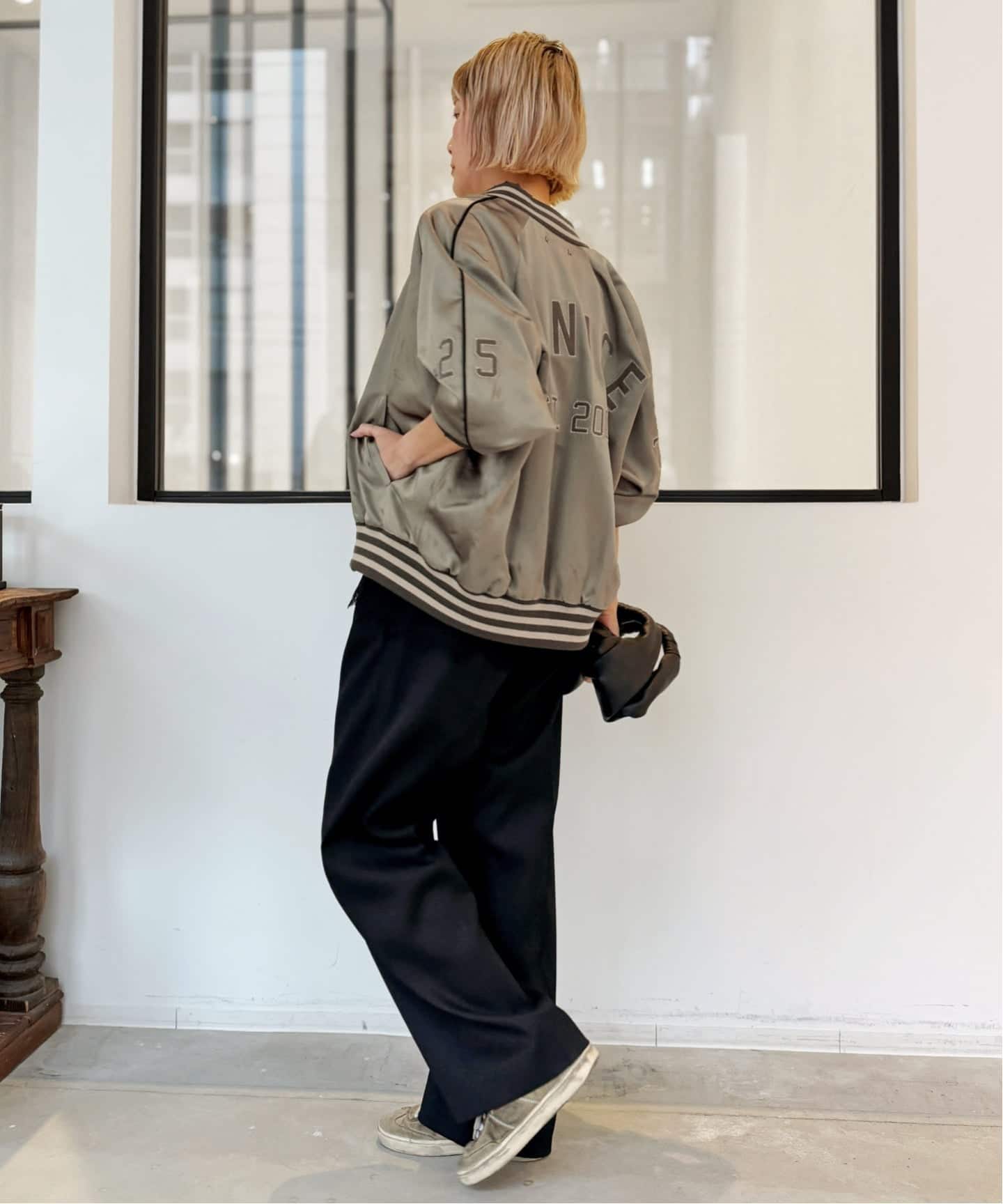 GOLDEN GOOSE/ゴールデン グース】 SATIN BOMBER JACKET（その他