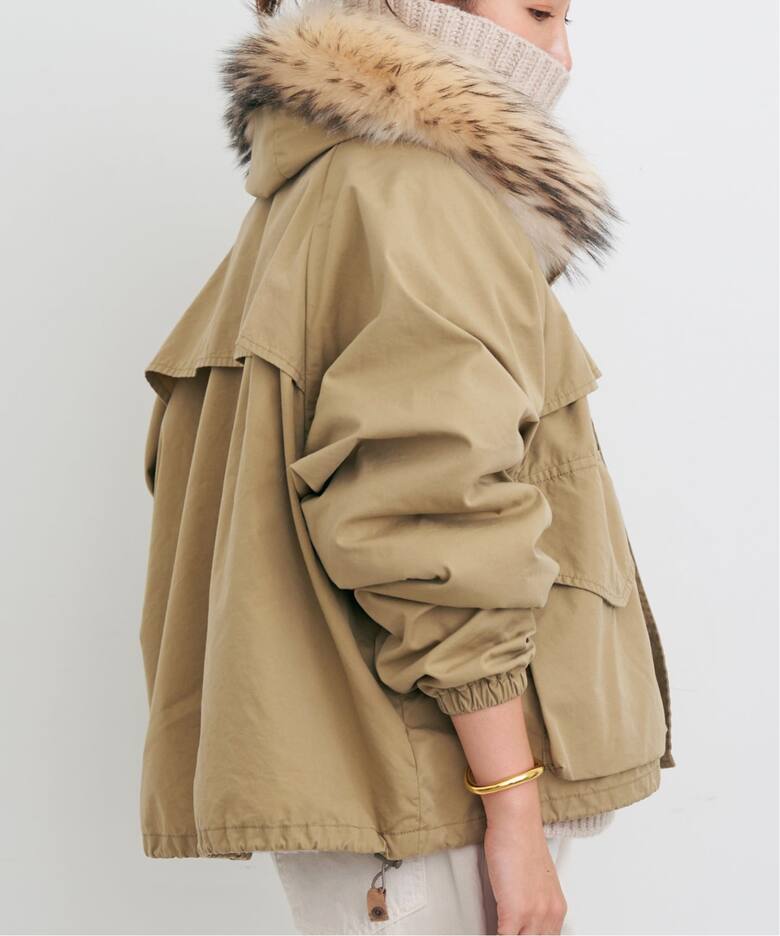 REMI RELIEF/レミ レリーフ】 HOOD JACKET WITH FUR（その他ジャケット 