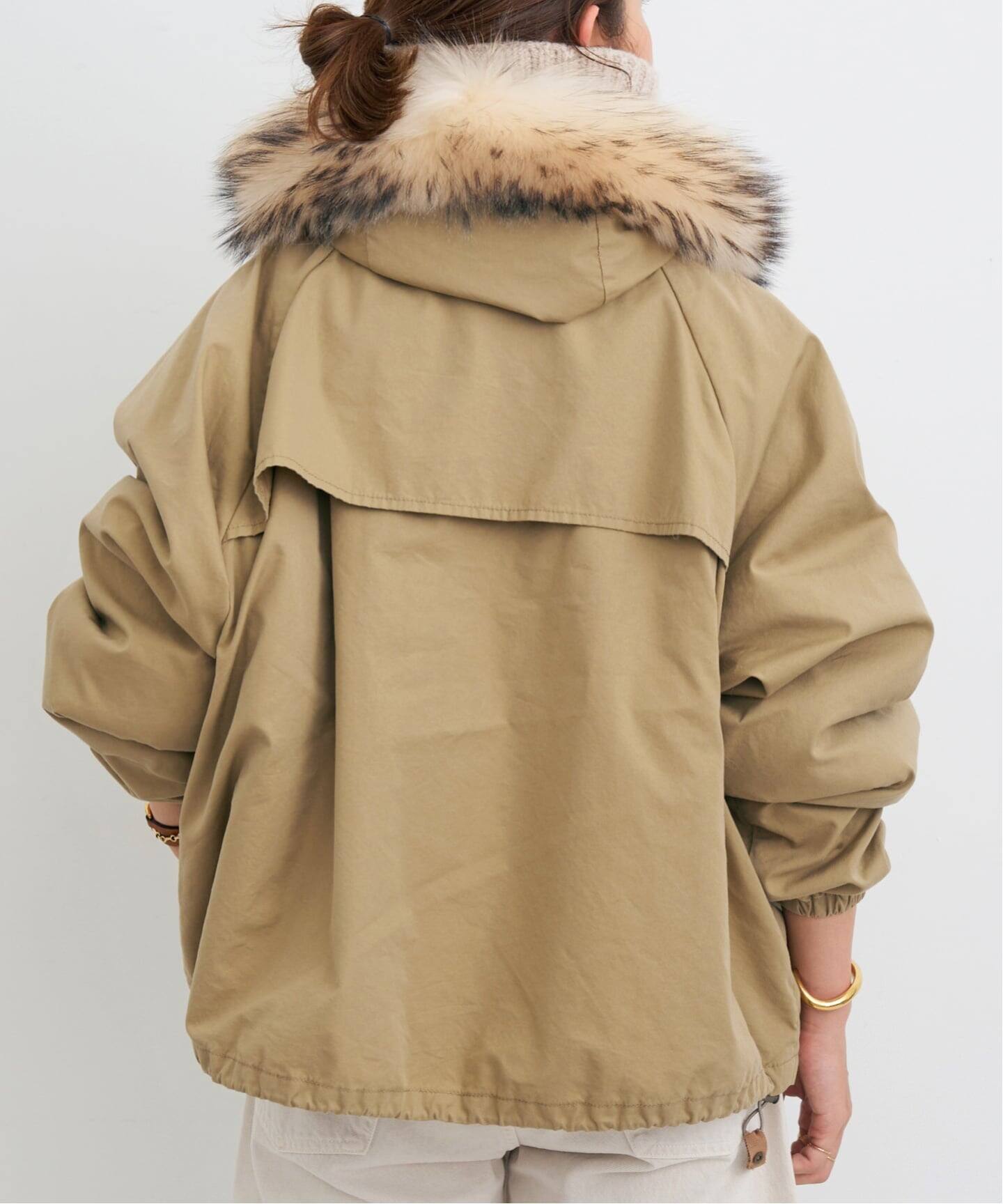 REMI RELIEF/レミ レリーフ】 HOOD JACKET WITH FUR（その他ジャケット 