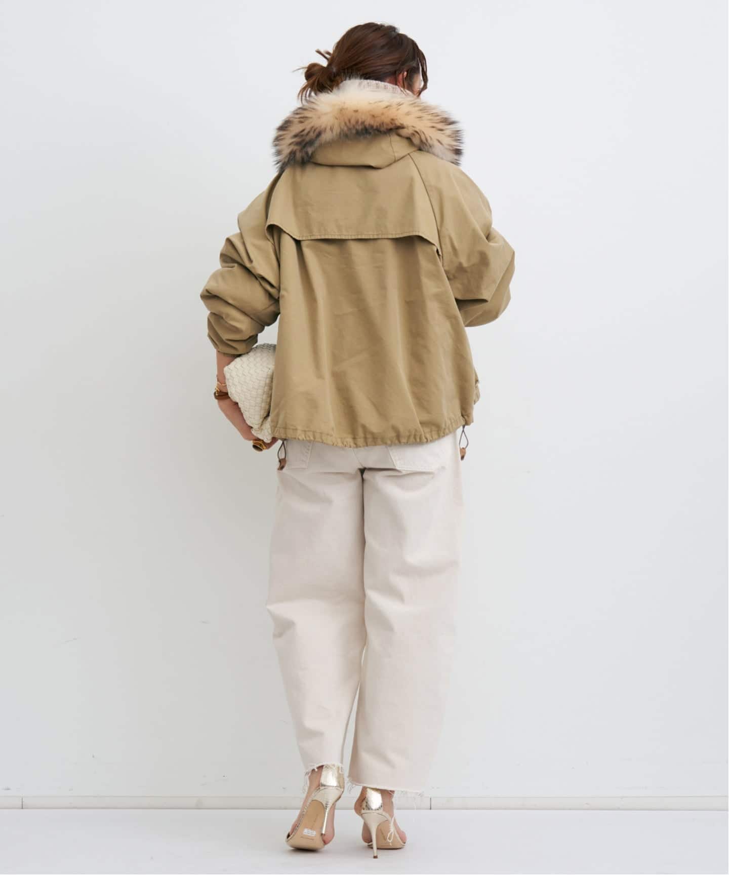 REMI RELIEF ダウンジャケットフード付 L Appartement 2021AW アパルトモン L'Appartement 別注 レミレリーフ REMI RELIEF