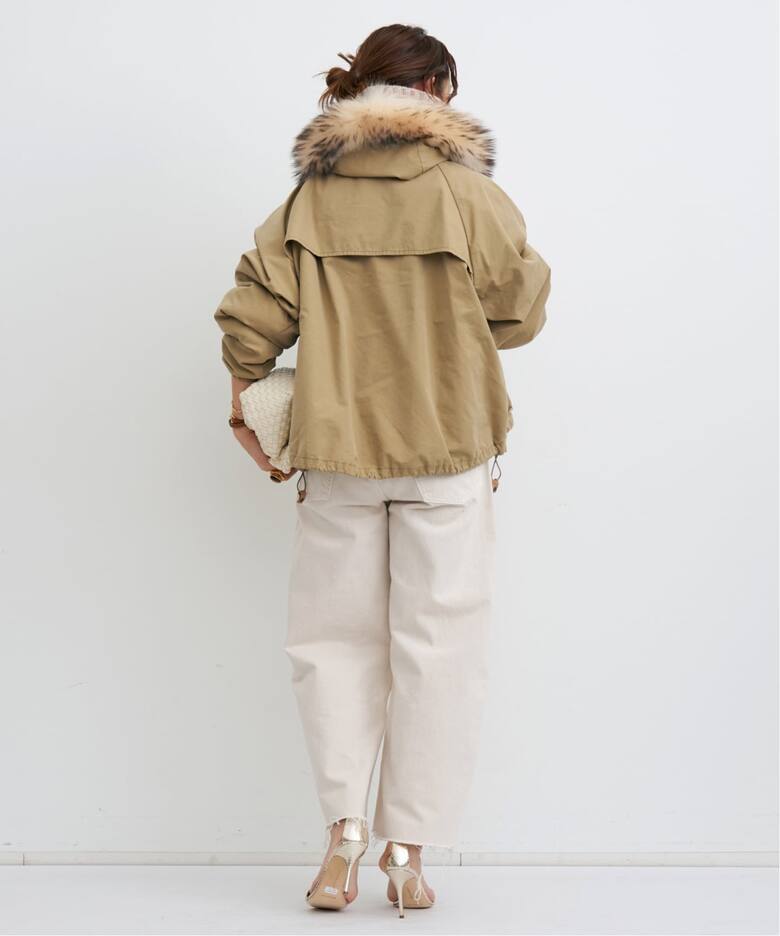 REMI RELIEF/レミ レリーフ】 HOOD JACKET WITH FUR（その他ジャケット 