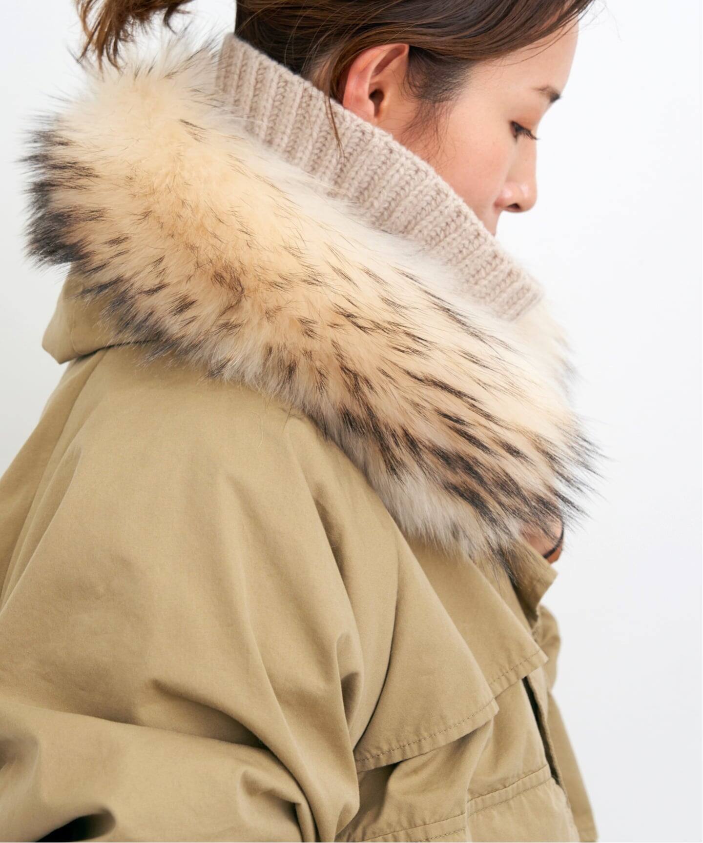 REMI RELIEF/レミ レリーフ】 HOOD JACKET WITH FUR（その他ジャケット