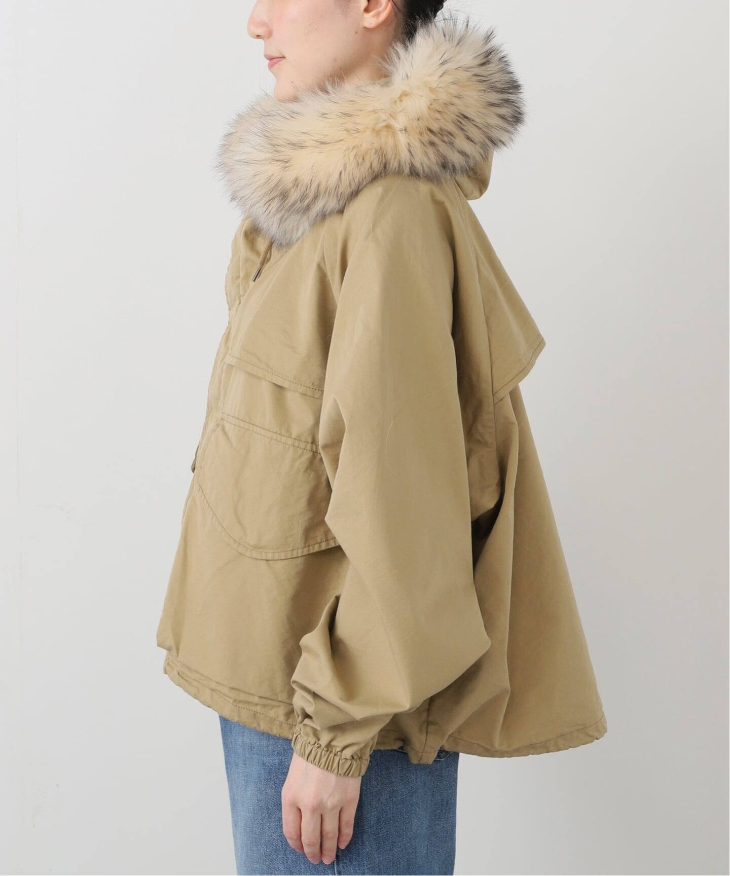 REMI RELIEF/レミ レリーフ】 HOOD JACKET WITH FUR（その他ジャケット