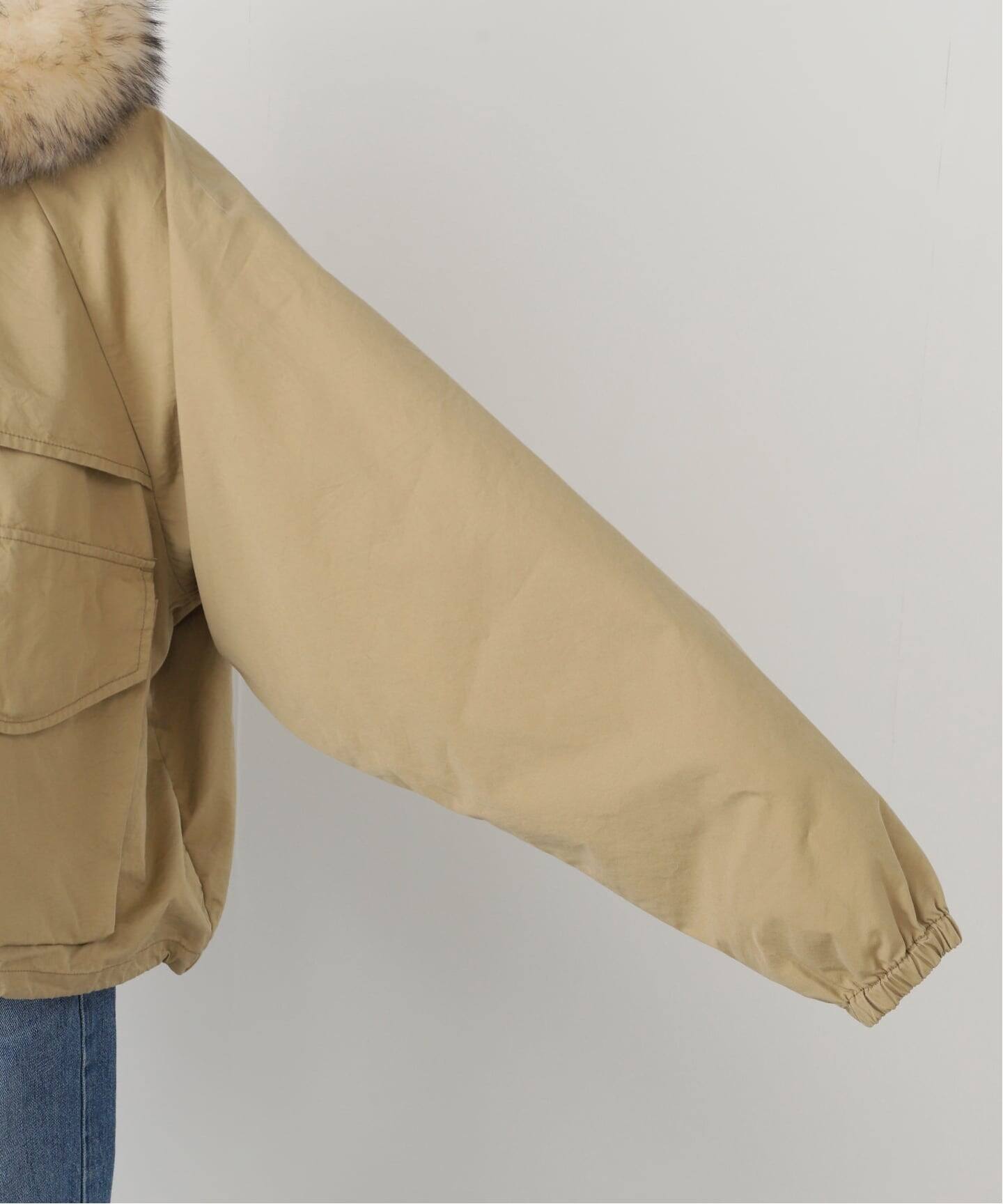 REMI RELIEF/レミ レリーフ】 HOOD JACKET WITH FUR（その他ジャケット