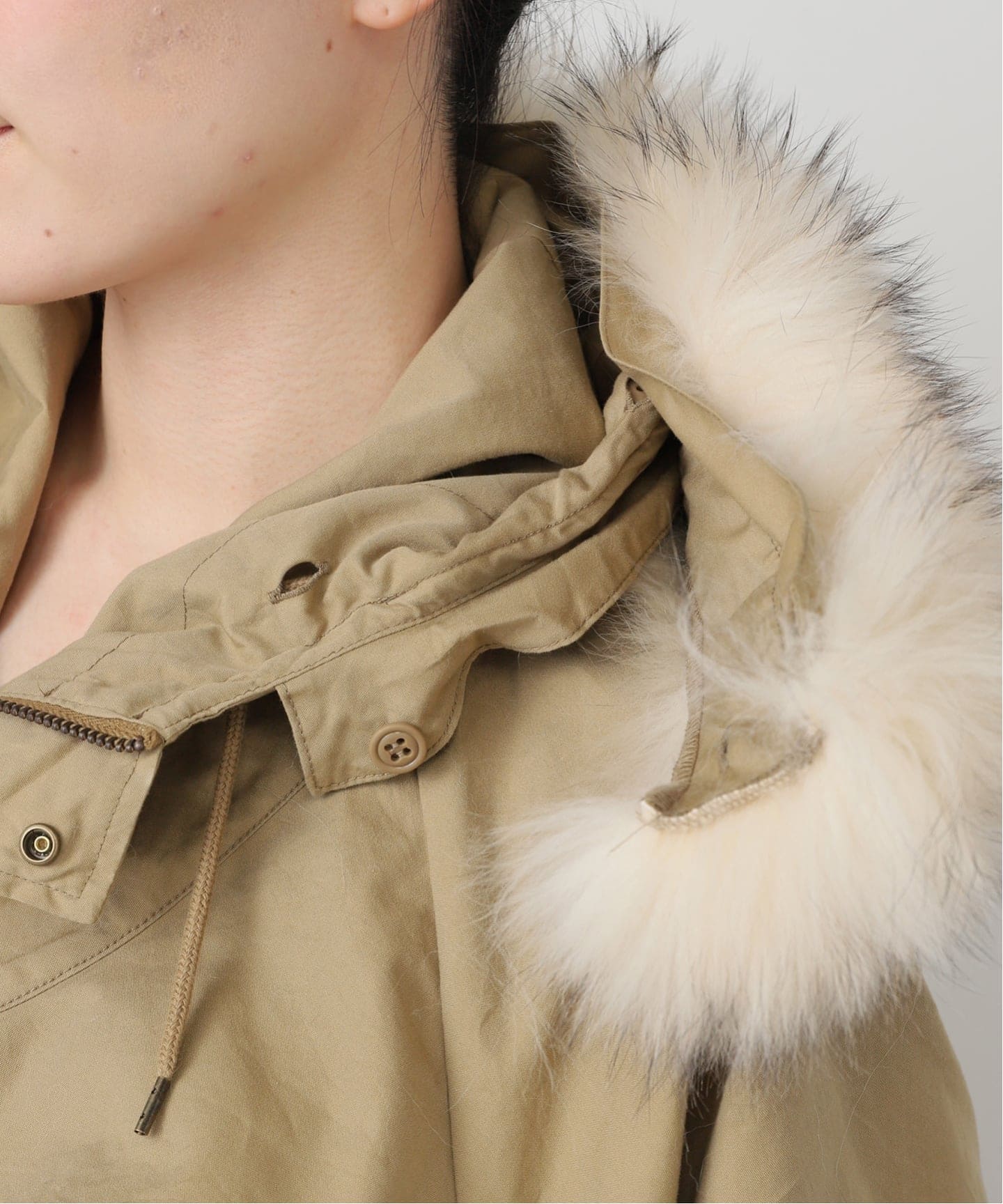 REMI RELIEF/レミ レリーフ】 HOOD JACKET WITH FUR（その他ジャケット