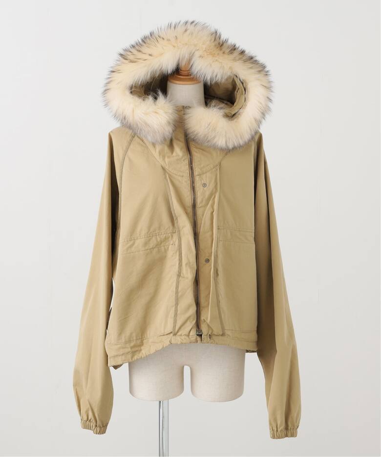 REMI RELIEF/レミ レリーフ】 HOOD JACKET WITH FUR（その他ジャケット 