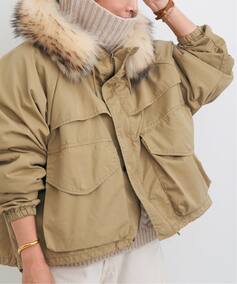 REMI RELIEF/レミ レリーフ】 HOOD JACKET WITH FUR（その他ジャケット 