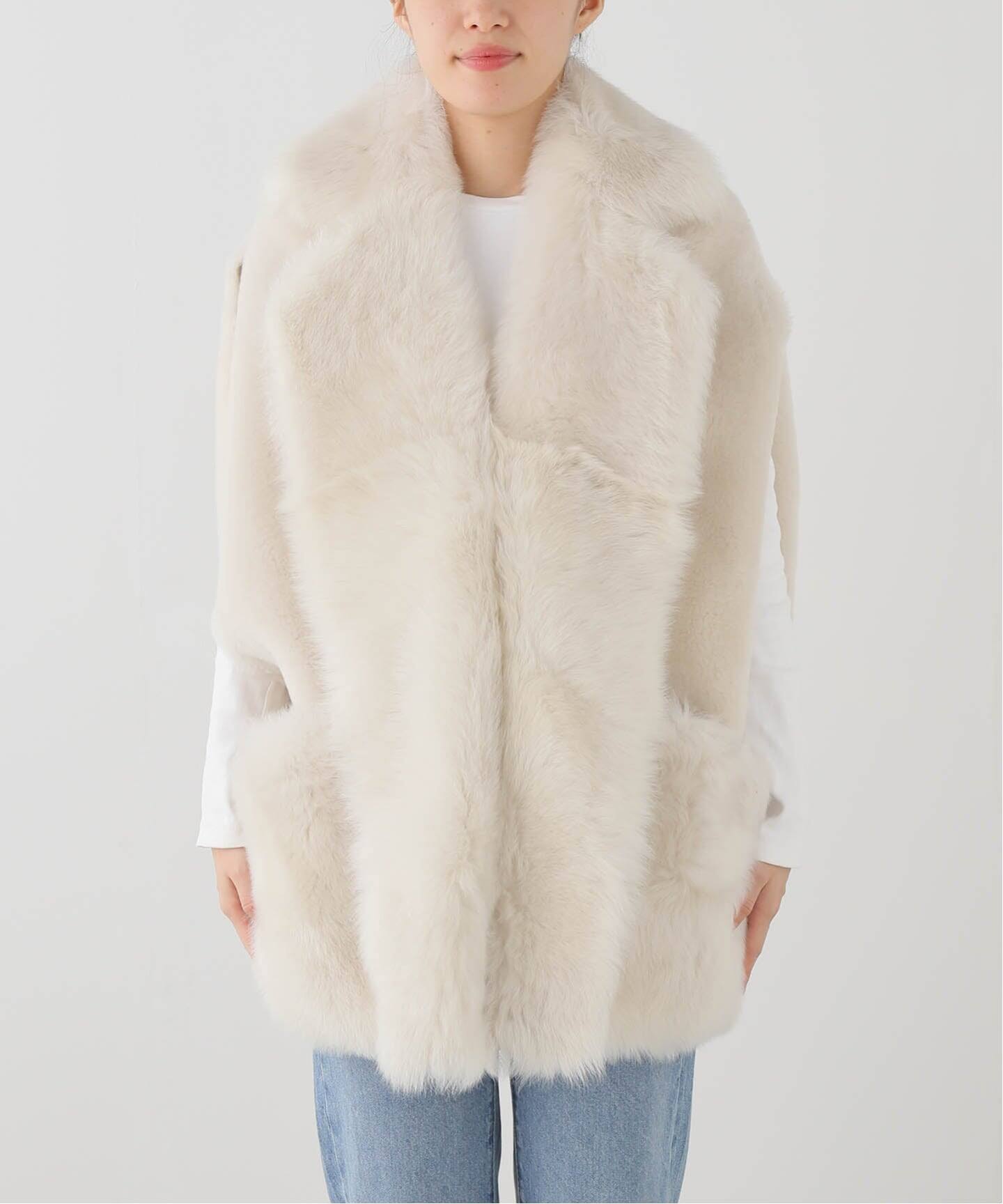 BLANCHA/ブランカ】MOUTON VEST TOSCANA（ベスト）｜L