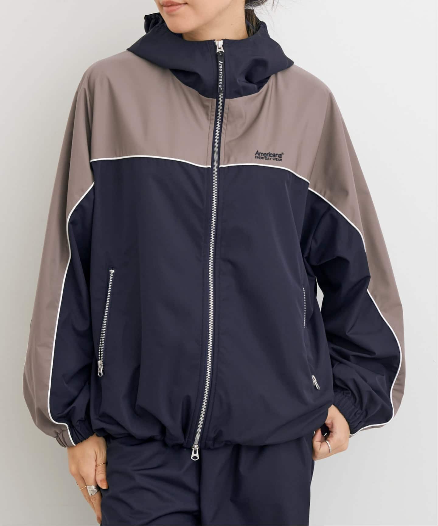 Americana　ナイロンジャケット AMERICANA/アメリカーナ】 Nylon Jacket（ナイロンジャケット）｜L