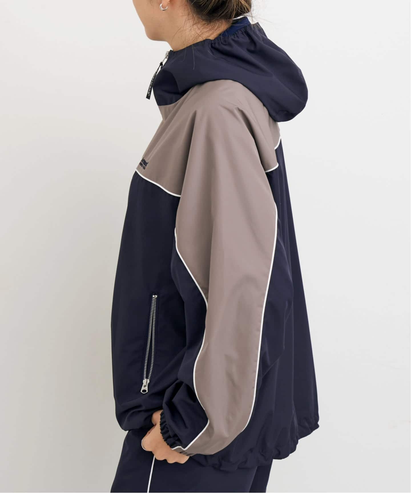 AMERICANA/アメリカーナ】 DOUBLE ZIP BLOUSON（ナイロンジャケット