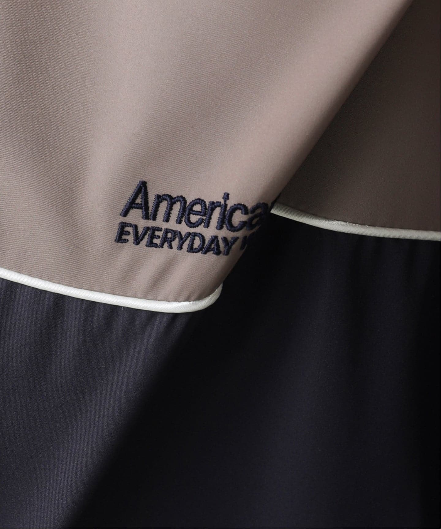 AMERICANA/アメリカーナ】 DOUBLE ZIP BLOUSON（ナイロンジャケット