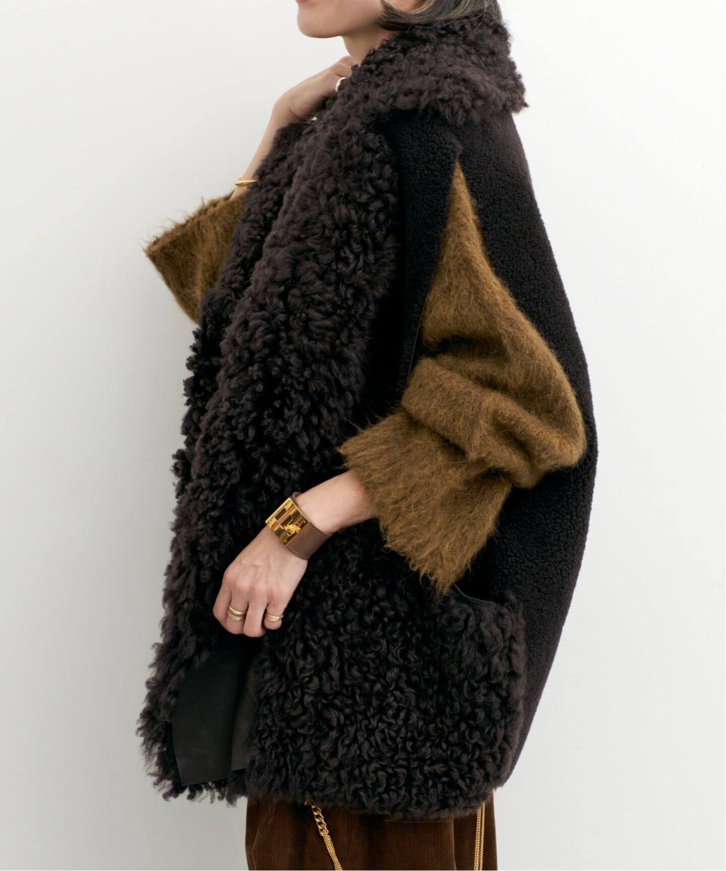 BLANCHA/ブランカ】MOUTON VEST（ベスト）｜L