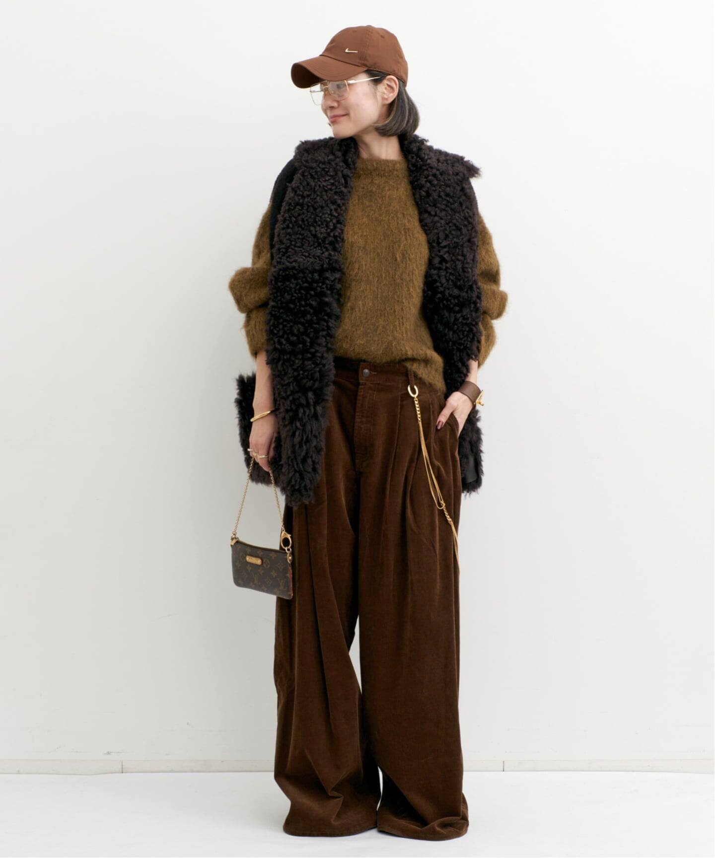 BLANCHA/ブランカ】MOUTON VEST（ベスト）｜L