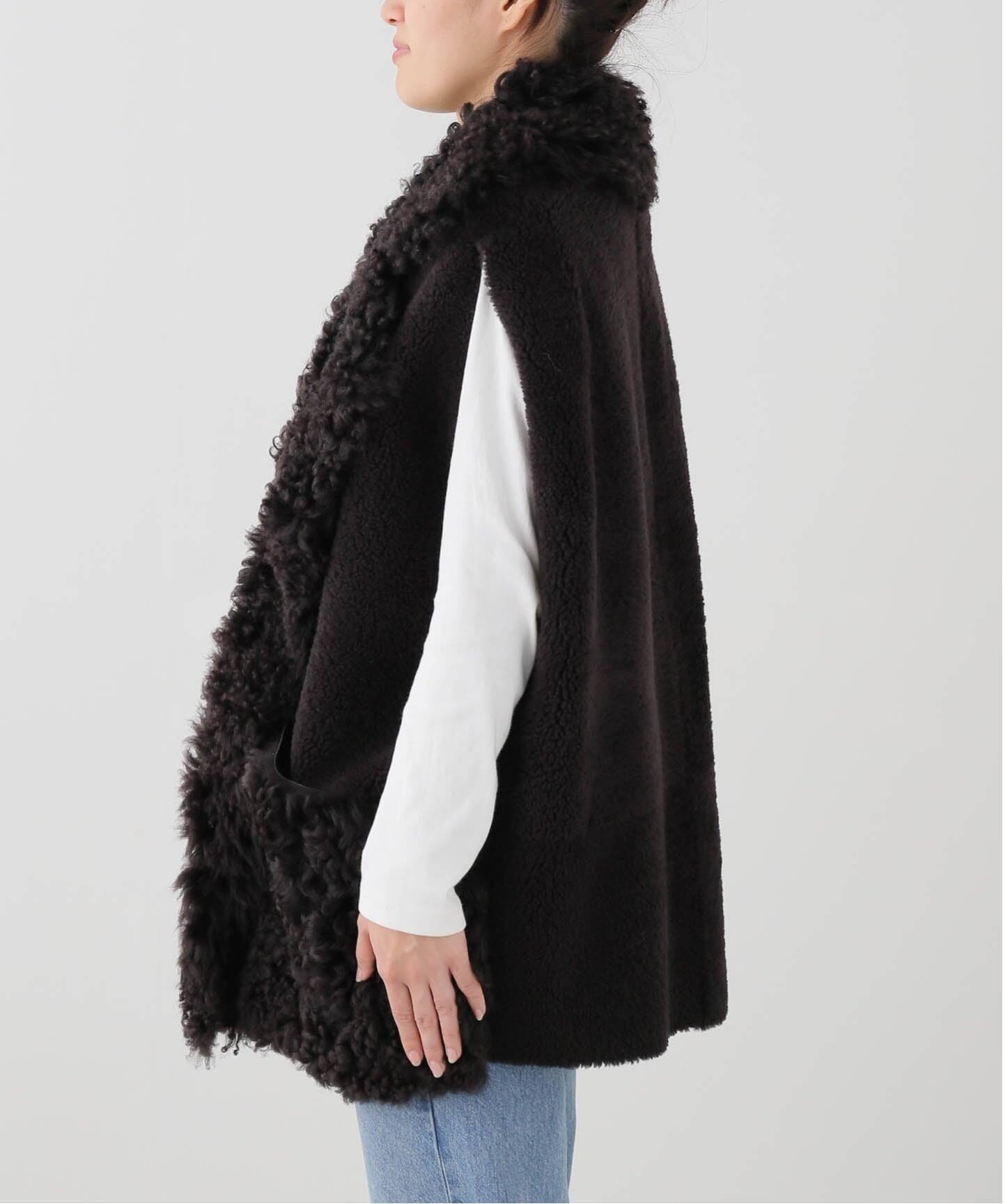 BLANCHA/ブランカ】MOUTON VEST（ベスト）｜L
