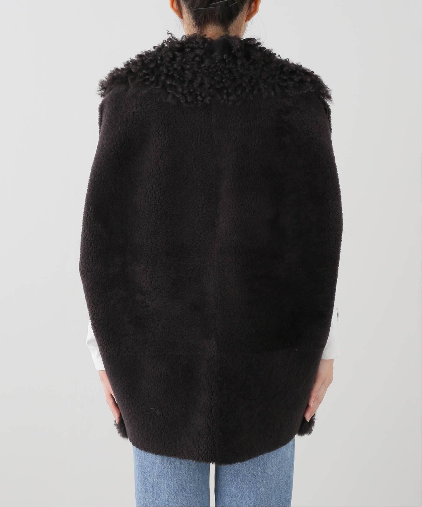 BLANCHA/ブランカ】MOUTON VEST（ベスト）｜L