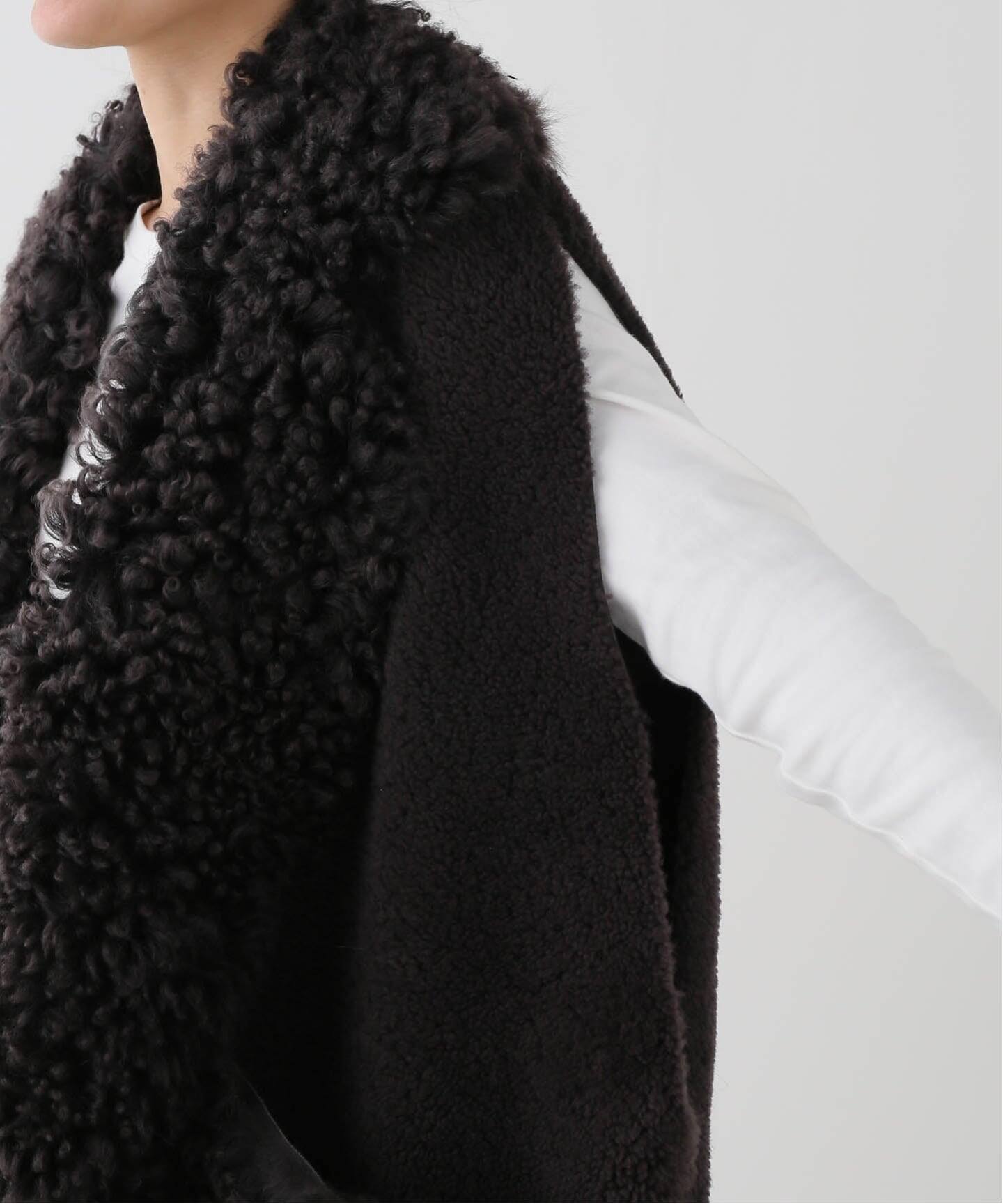 BLANCHA/ブランカ】MOUTON VEST（ベスト）｜L