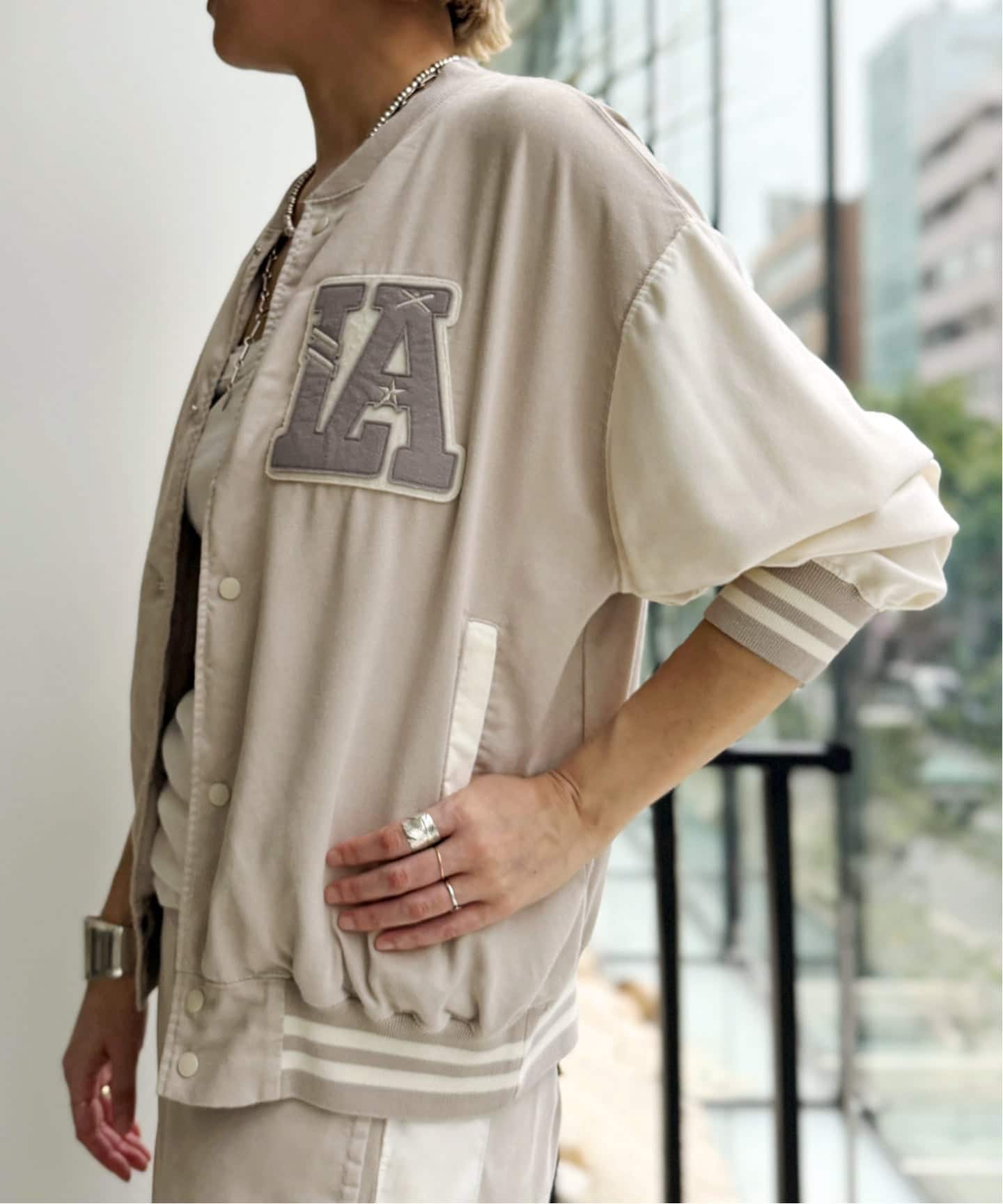 レミ レリーフ　SUEDE LIKE STADIUM JAMPER PANTS REMI RELIEF/レミ レリーフ】 SUEDE LIKE STADIUM JAMPER（その他