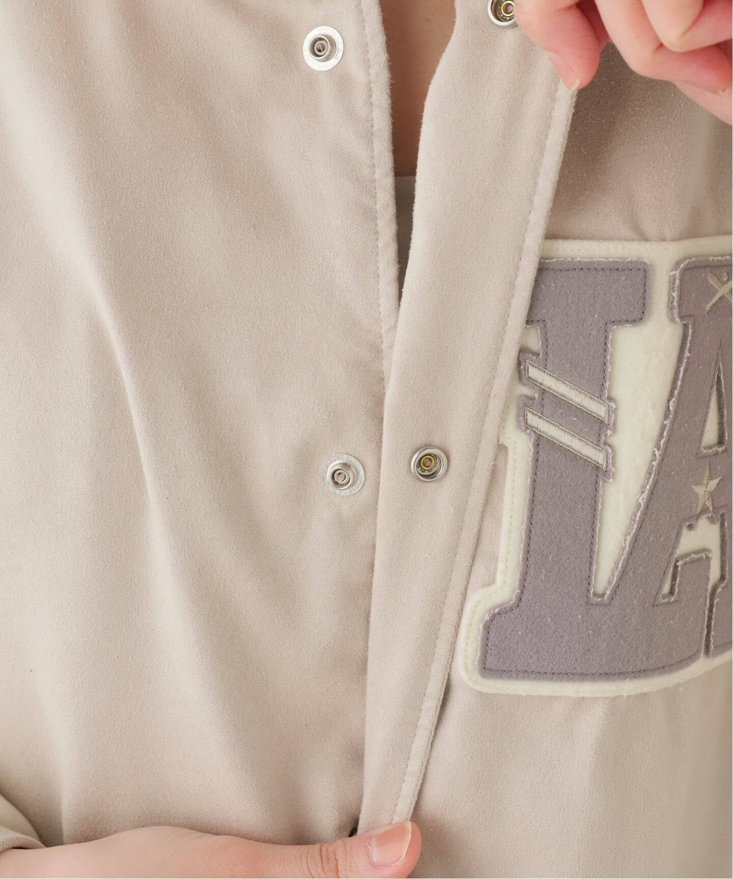 レミ レリーフ　SUEDE LIKE STADIUM JAMPER PANTS REMI RELIEF/レミ レリーフ】 SUEDE LIKE STADIUM JAMPERの
