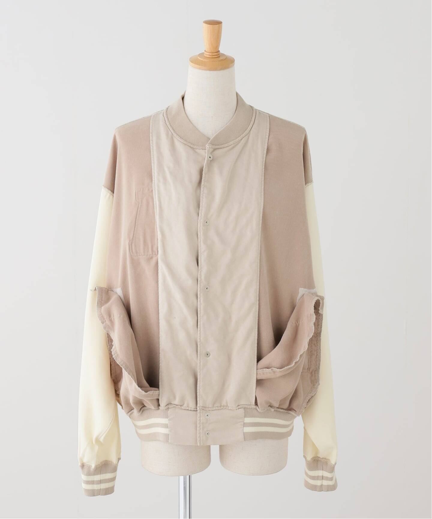 レミレリーフSUEDE LIKE ZIP ジャケット(値下げしました) REMI RELIEF/レミ レリーフ】 SUEDE LIKE RAGLAN ZIP JACKET（その他