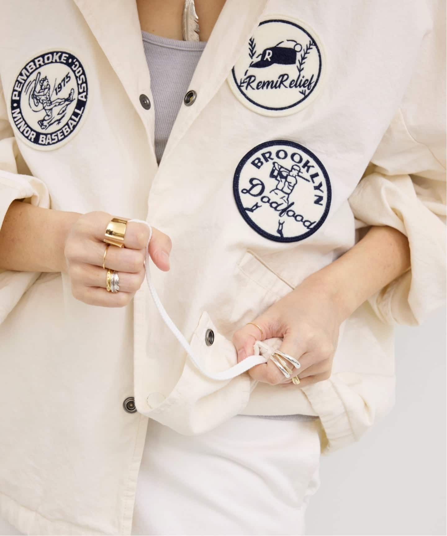 L'Appartement【REMI RELIEF/】 COACH JACKET REMI RELIEF/レミ レリーフ】 COACH JACKET（その他ジャケット・スーツ