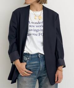 MAISON MARGIELA/メゾン マルジェラ】 MINIMAL BLAZER（ノーカラー 