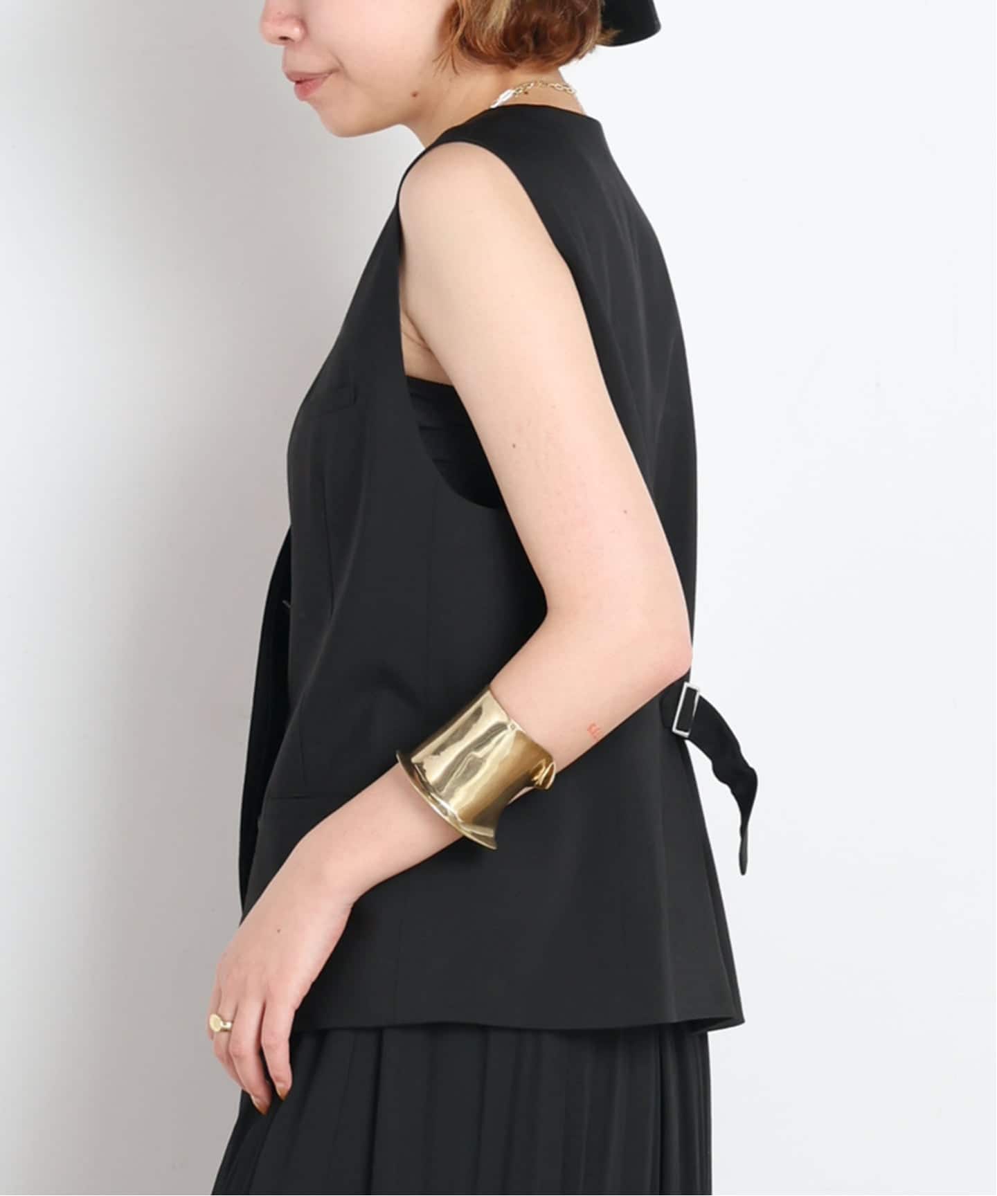 Sleek vest（スーツベスト）｜AP STUDIO（エーピーストゥディオ）の