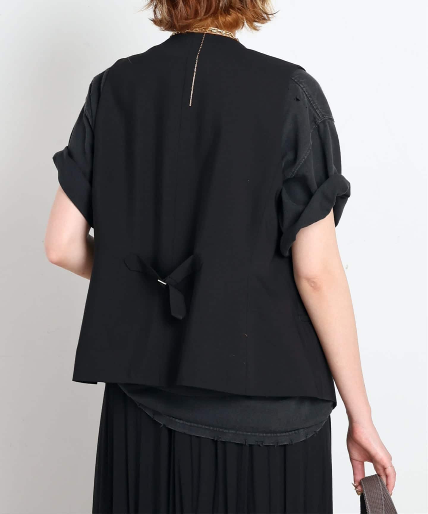 Sleek vest（スーツベスト）｜AP STUDIO（エーピーストゥディオ）の