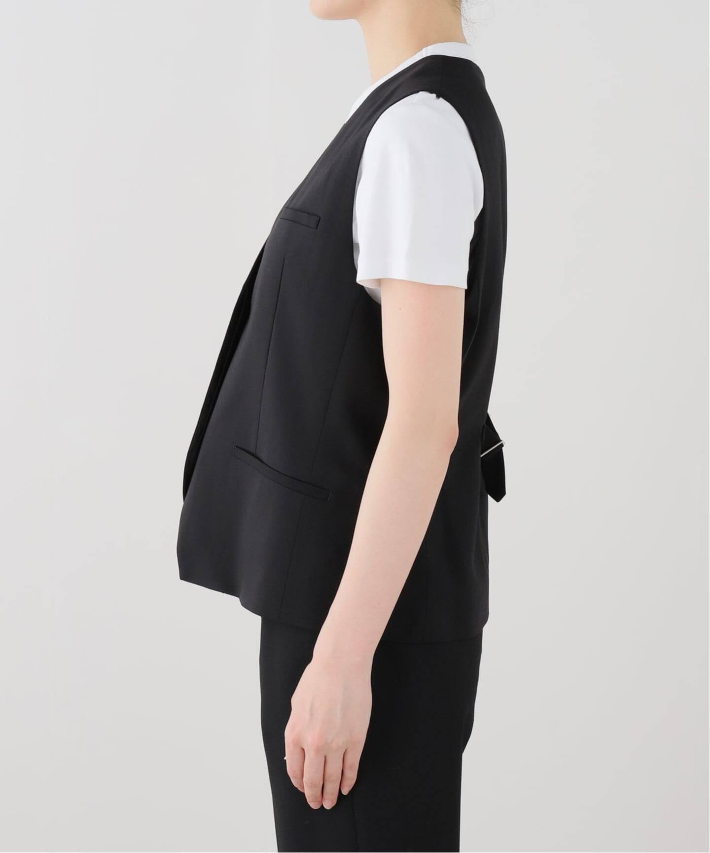 Sleek vest（スーツベスト）｜AP STUDIO（エーピーストゥディオ）の