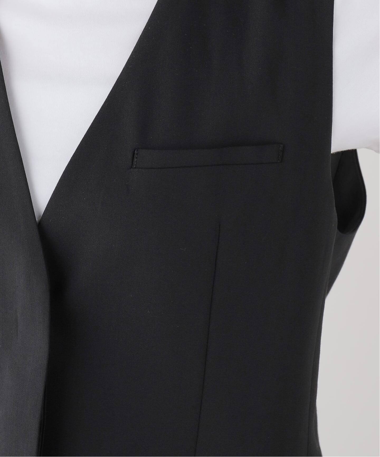 Sleek vest（スーツベスト）｜AP STUDIO（エーピーストゥディオ）の