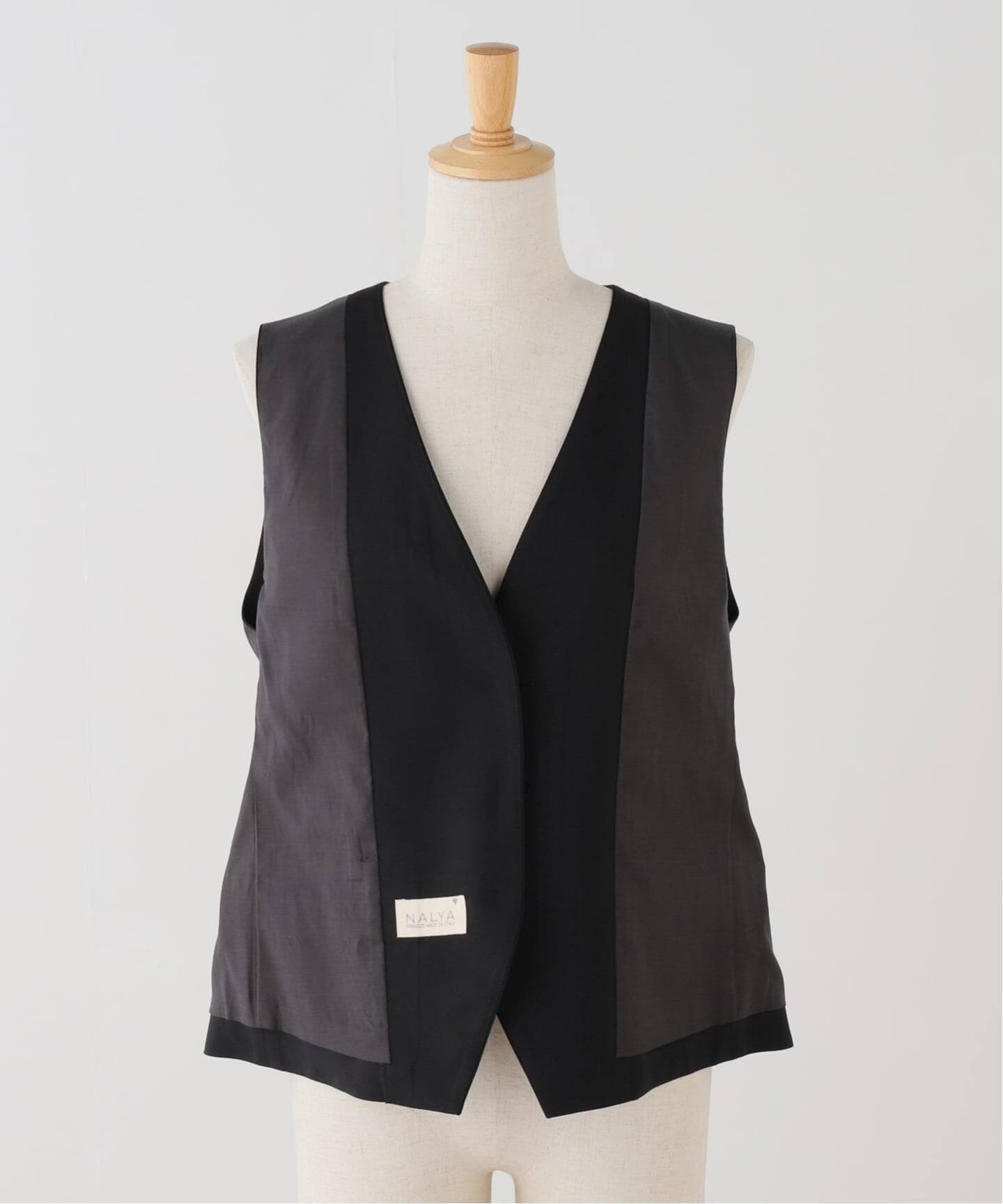 Sleek vest（スーツベスト）｜AP STUDIO（エーピーストゥディオ）の