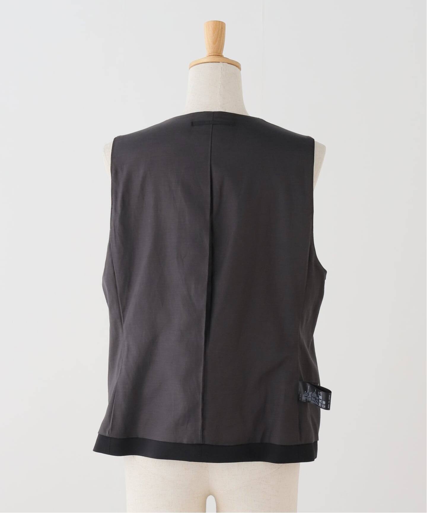 Sleek vest（スーツベスト）｜AP STUDIO（エーピーストゥディオ）の