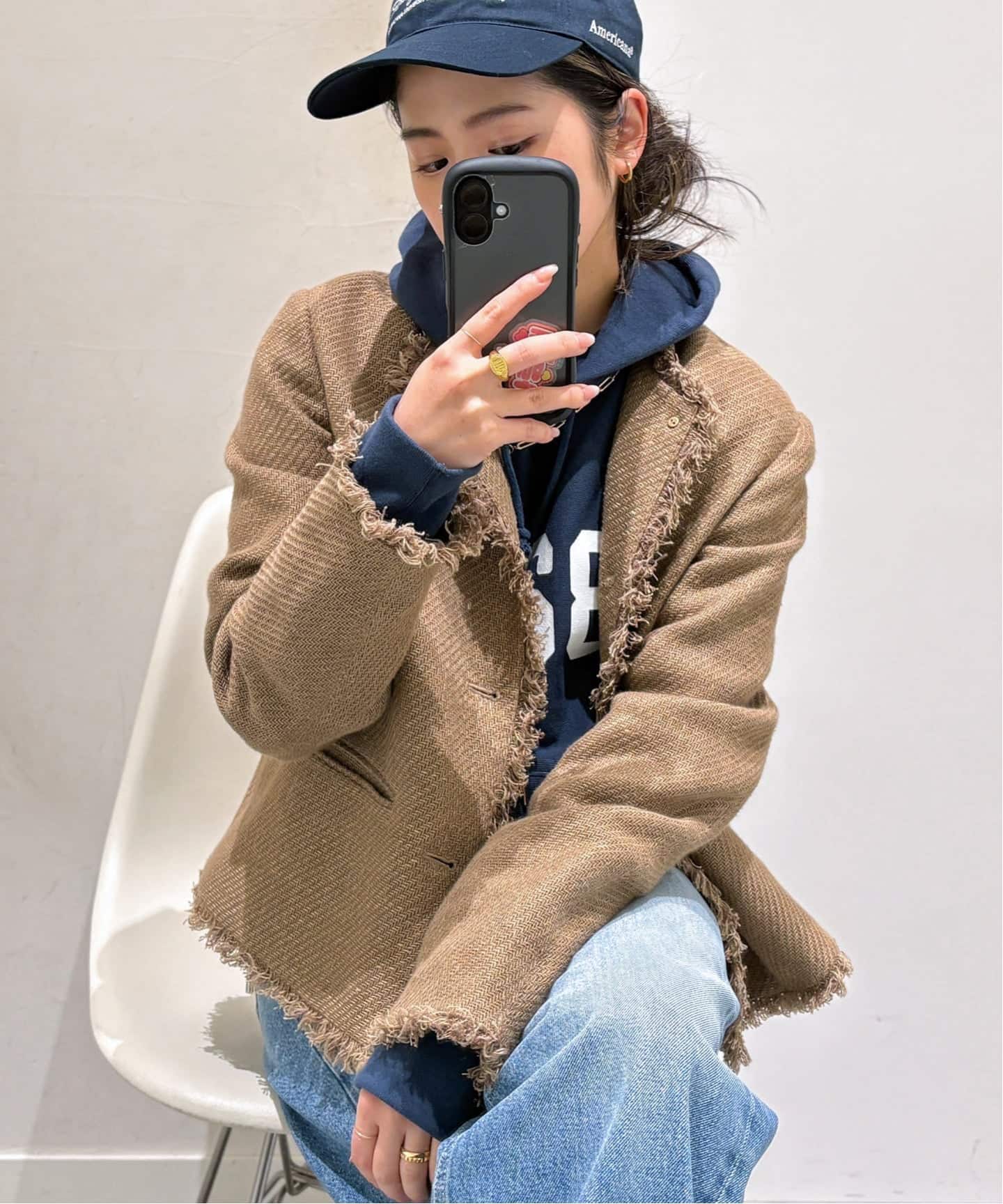 ラフツイードジャケット（その他ジャケット・スーツ）｜AP STUDIO