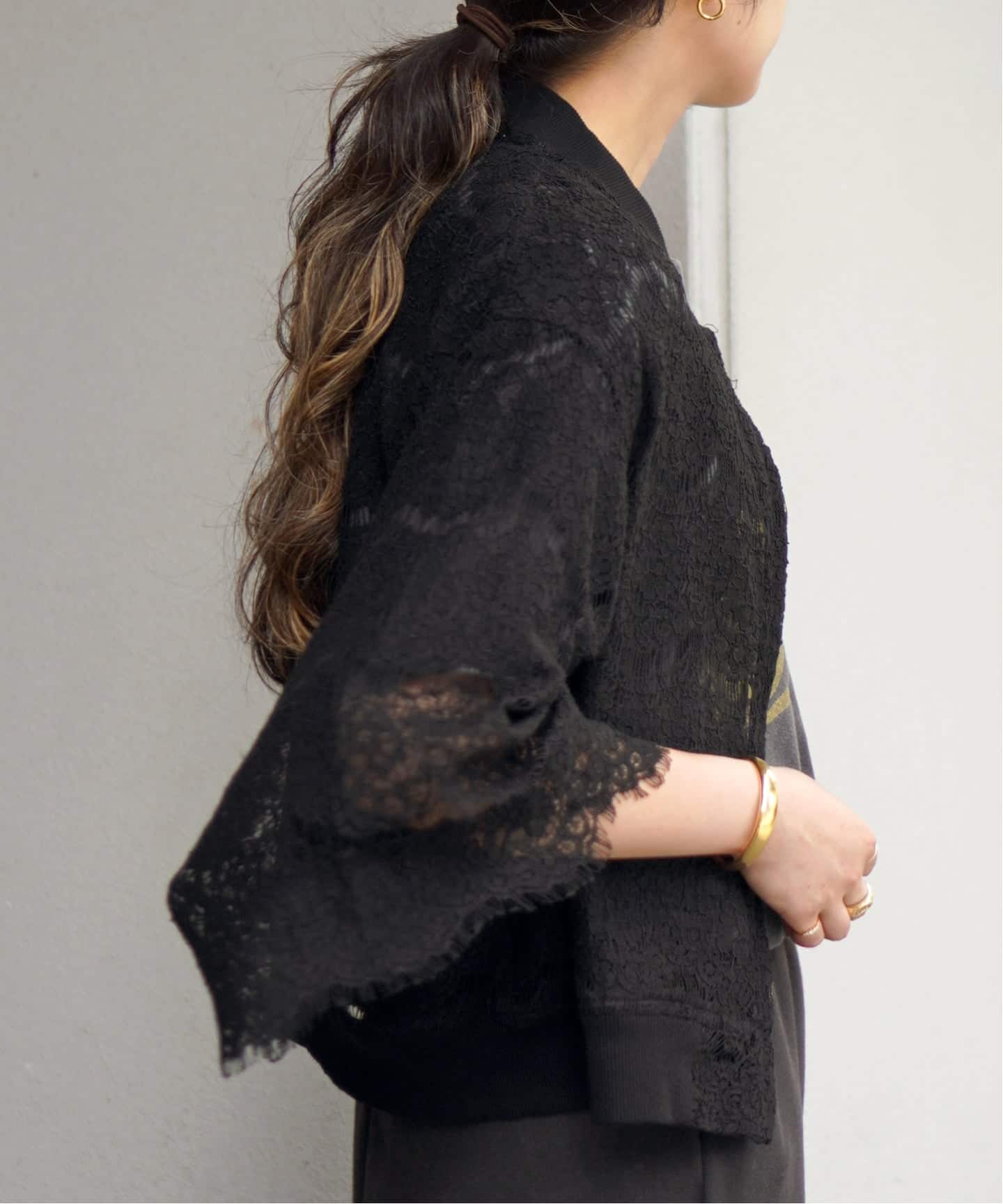 Cord lace blouson（その他ブルゾン／アウター）｜AP STUDIO（エーピー