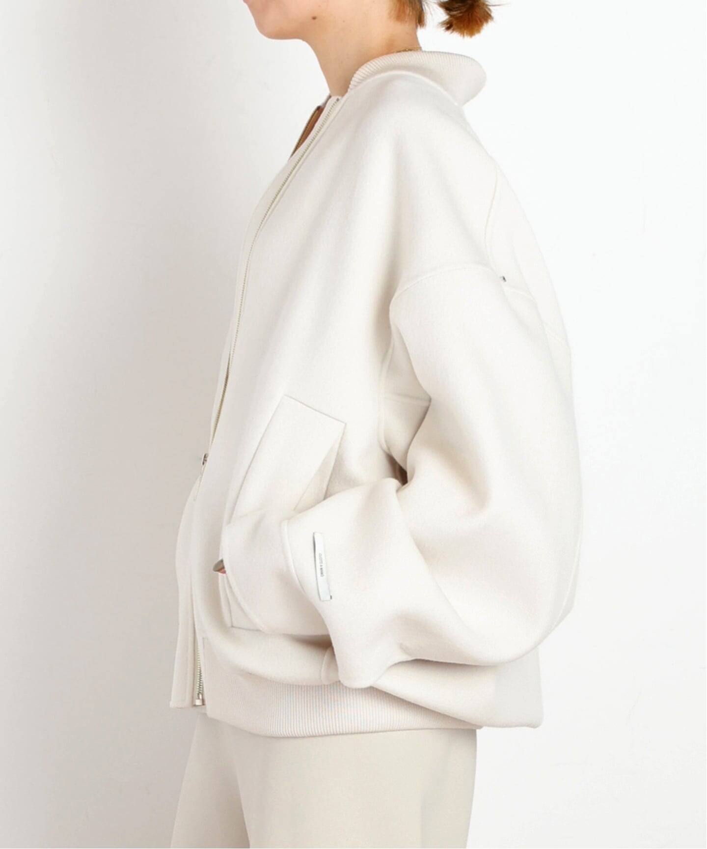 SPORTMAX/スポーツマックス】DOUBLE-FACED ZIP BLOUSON（MA-1）｜AP