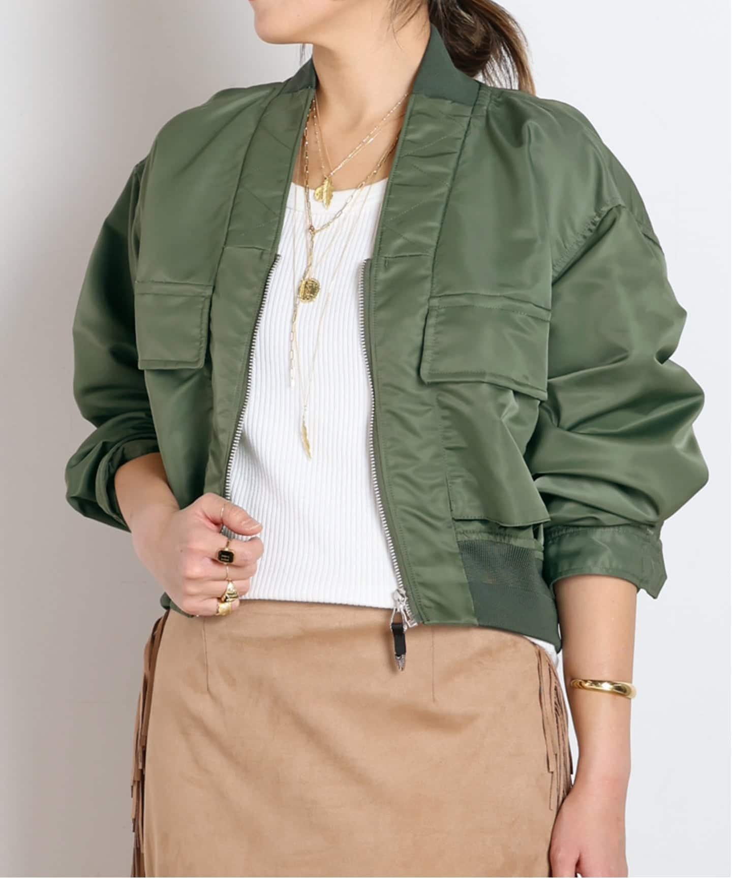 ジャケット・アウター CONVERTIBLE UTILITY TECH SHIRT BLOUSON PHENIX×TOGA】CONVERTIBLE UTILITY TECH SHIRT BLOUSON（ミリタリー