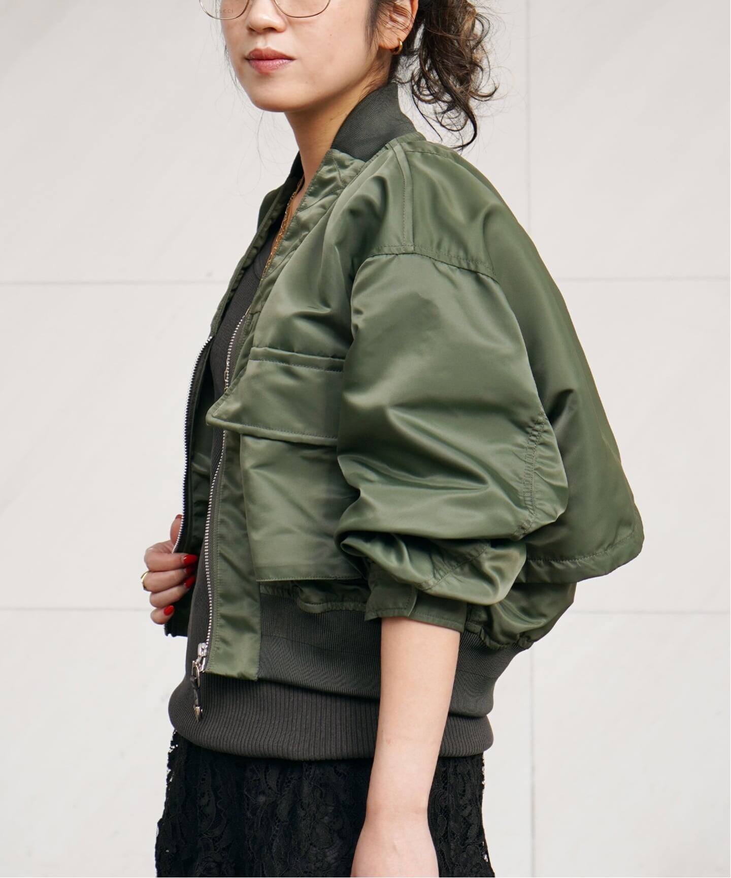 PHENIX×TOGA】CONVERTIBLE UTILITY TECH SHIRT BLOUSON（ミリタリー 