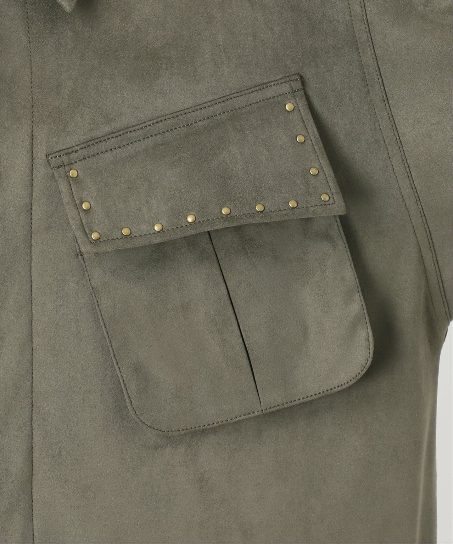 ARCHIVE STANCE/アーカイブスタンス】fake suede military Jacket
