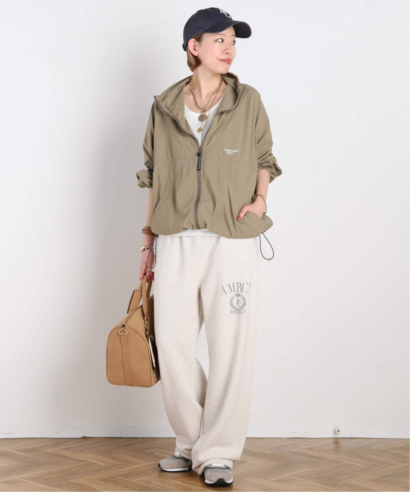 suga AP STUDIO AMERICANAアメリカーナNYLON AMERICANA/アメリカーナ】NYLON blouson（ナイロンジャケット）｜AP