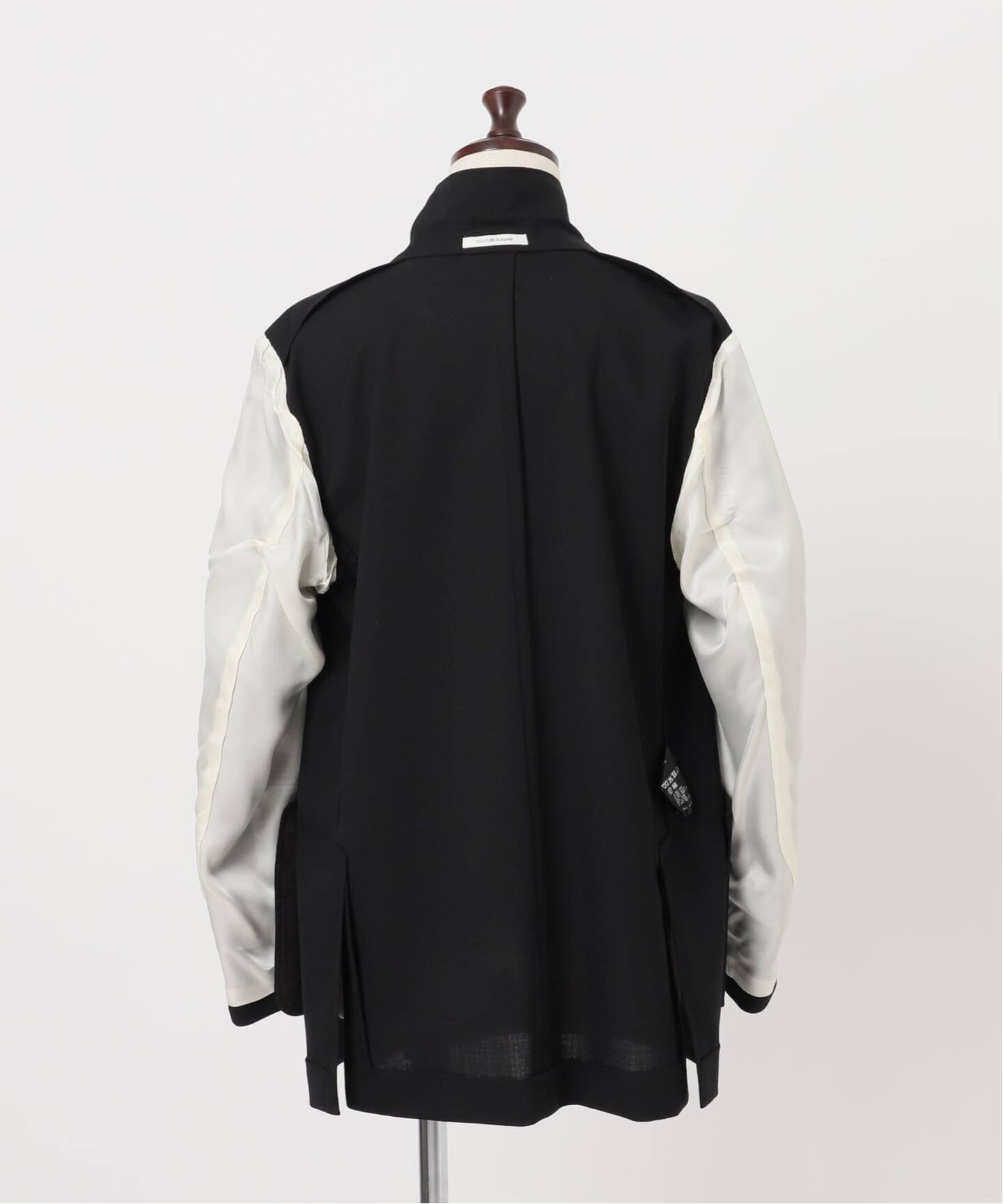 APSTUDIO COUTURE D`ADAM 別注バイカラーサテン ジャケット AP STUDIO 【COUTURE D'ADAM 】サテンジャケット - メルカリ