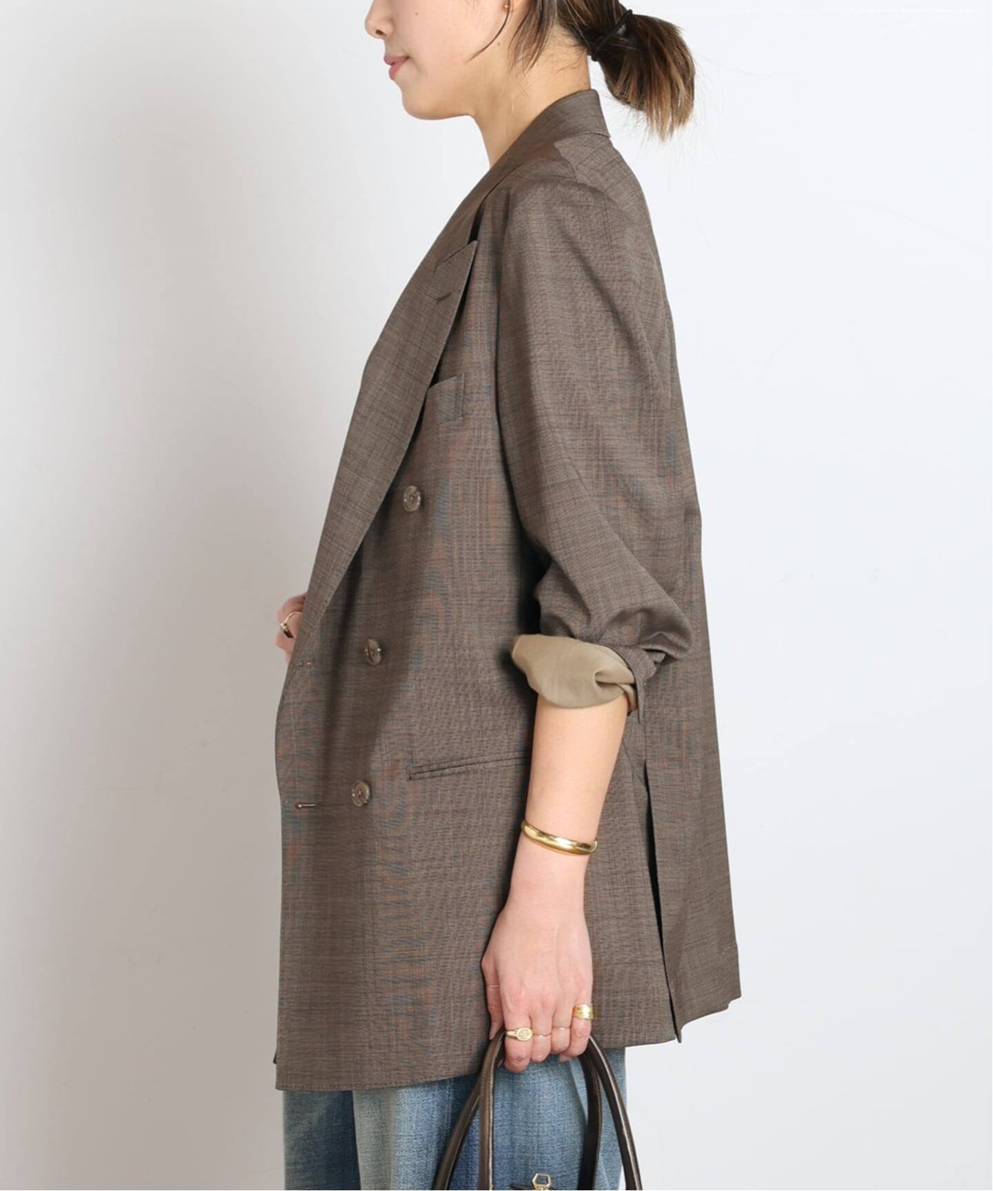 COUTURE D'ADAM/クチュールドアダム】別注Brown Blazer Jacket