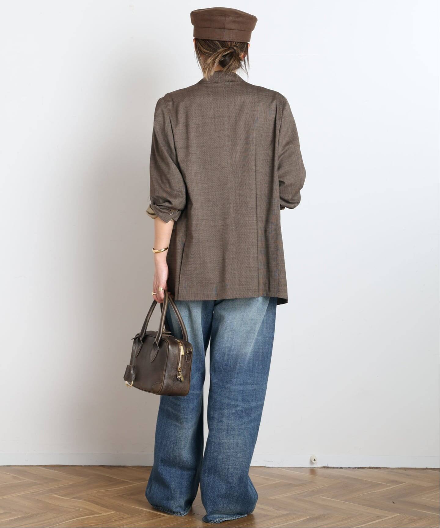 COUTURE D'ADAM/クチュールドアダム】別注Brown Blazer Jacket
