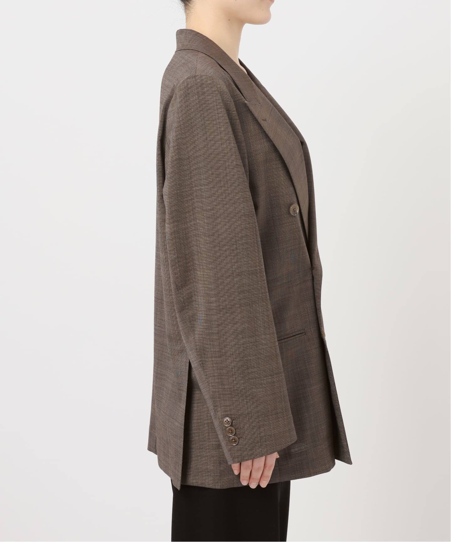 【COUTURE D’ADAM/クチュールドアダム】 BROWN UNIVERC COUTURE D'ADAM/クチュールドアダム】別注Brown Blazer Jacket