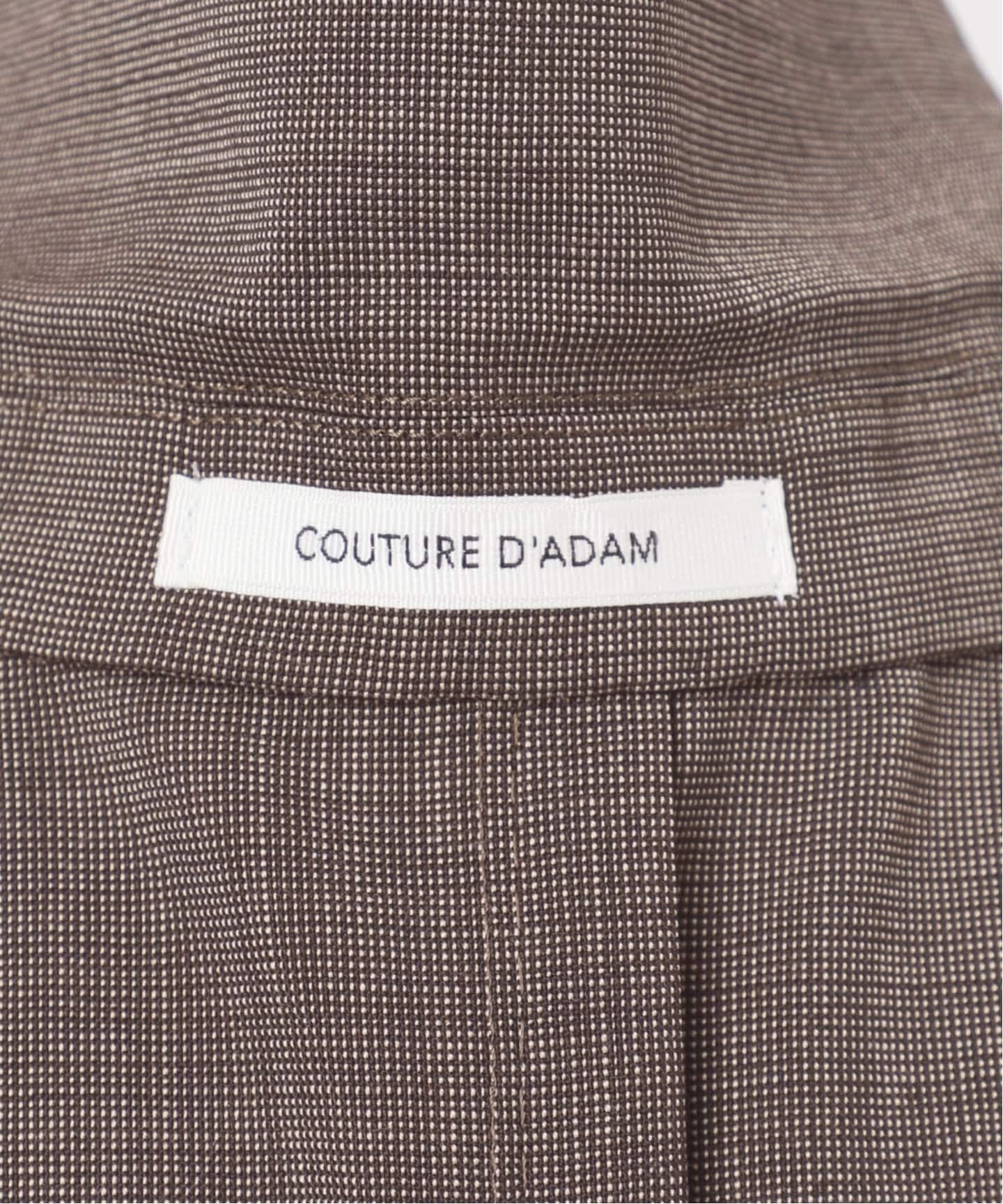 【COUTURE D’ADAM/クチュールドアダム】 BROWN UNIVERC COUTURE D'ADAM/クチュールドアダム】別注Brown Blazer Jacket