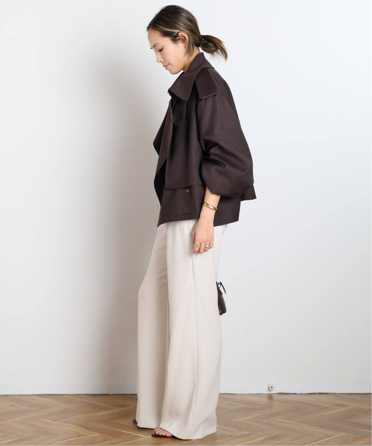 MINITZ/ミニッツ】別注SHORT TRENCH JACKET（トレンチコート）｜AP