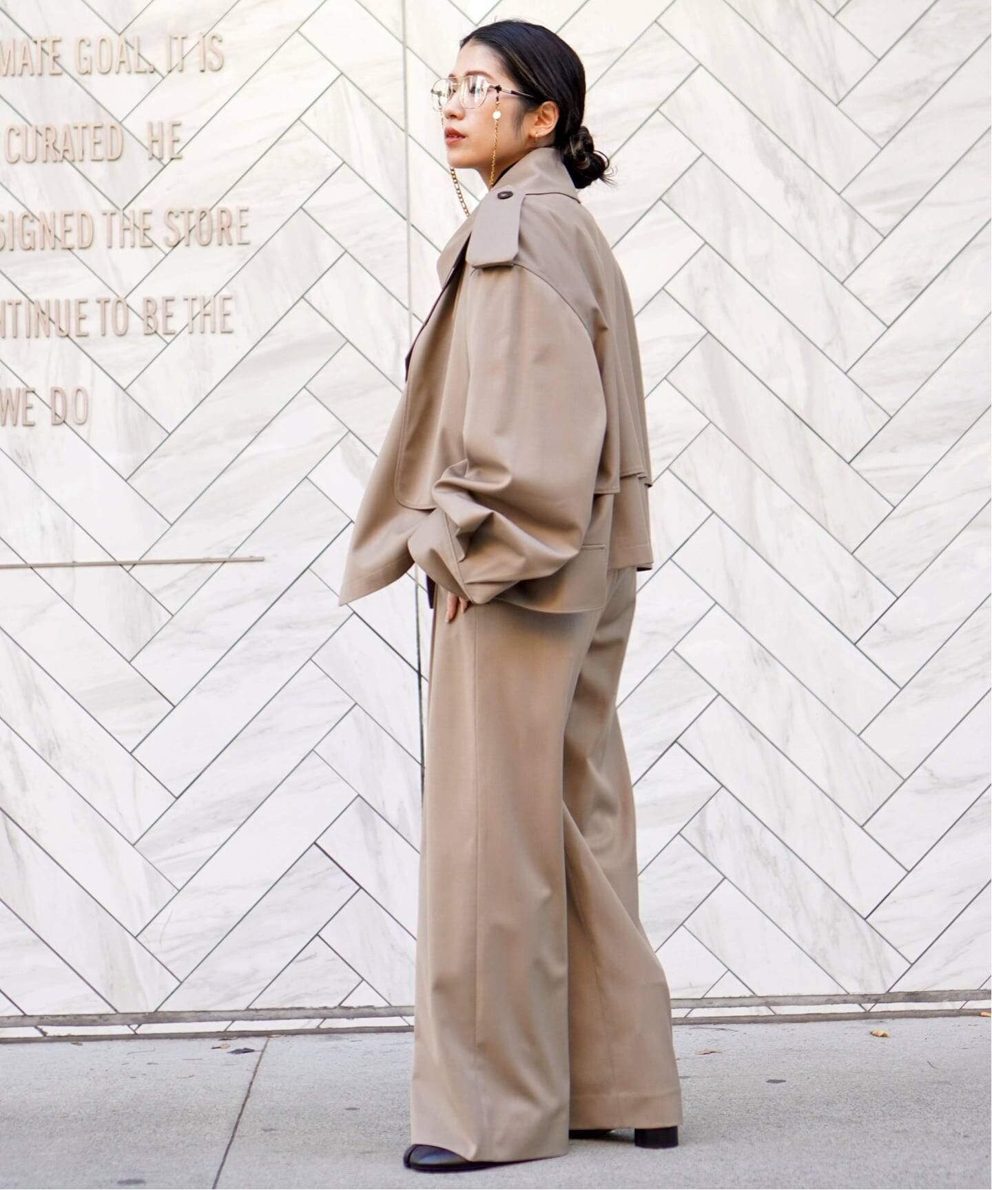 MINITZ/ミニッツ】別注SHORT TRENCH JACKET（トレンチコート）｜AP