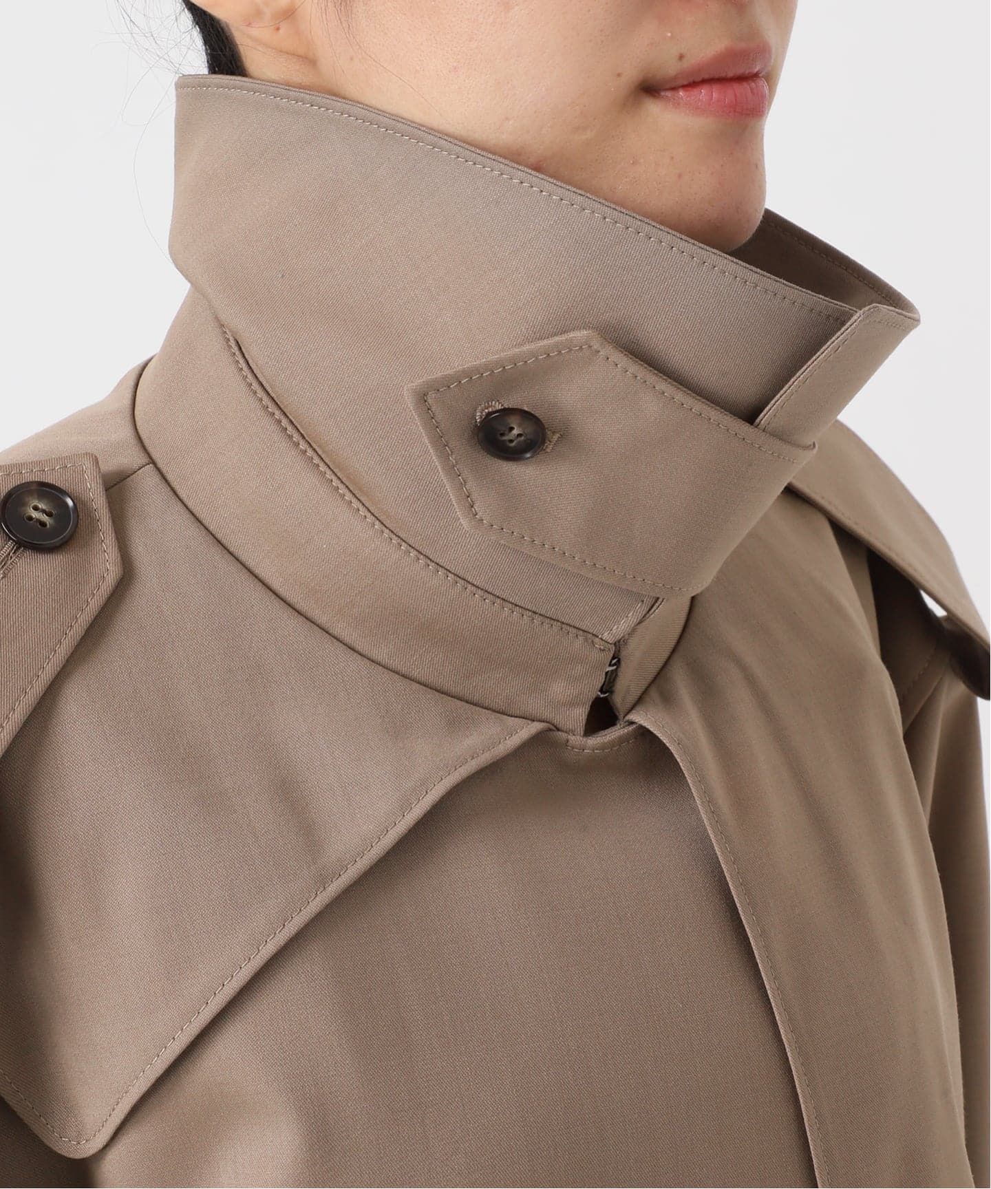 L’Appartement別注 【MINITZ/ミニッツ】SHORTTRENCH 予約》【MINITZ/ミニッツ】別注SHORT TRENCH JACKET（トレンチコート