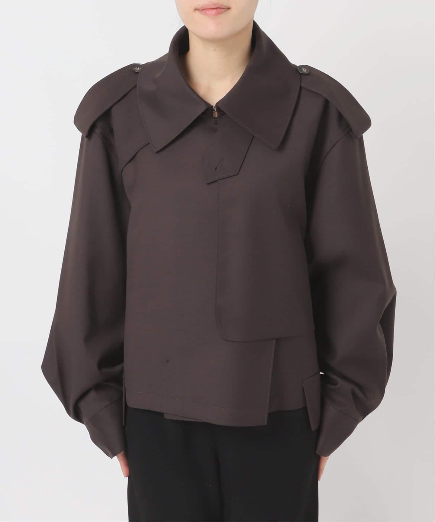 MINITZ/ミニッツ】別注SHORT TRENCH JACKET（トレンチコート）｜AP